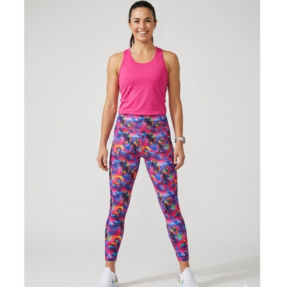 Contantly Varied Gear Hang in There Sloth-Themed Leggings, L